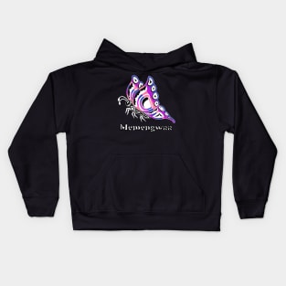 Memengwaa (Butterfly) Genderfluid Pride Kids Hoodie